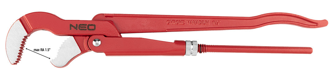 Kľúč na rúry typ „S“, 420 mm, 1,5" od NEO TOOLS nájdeš na naravis.sk