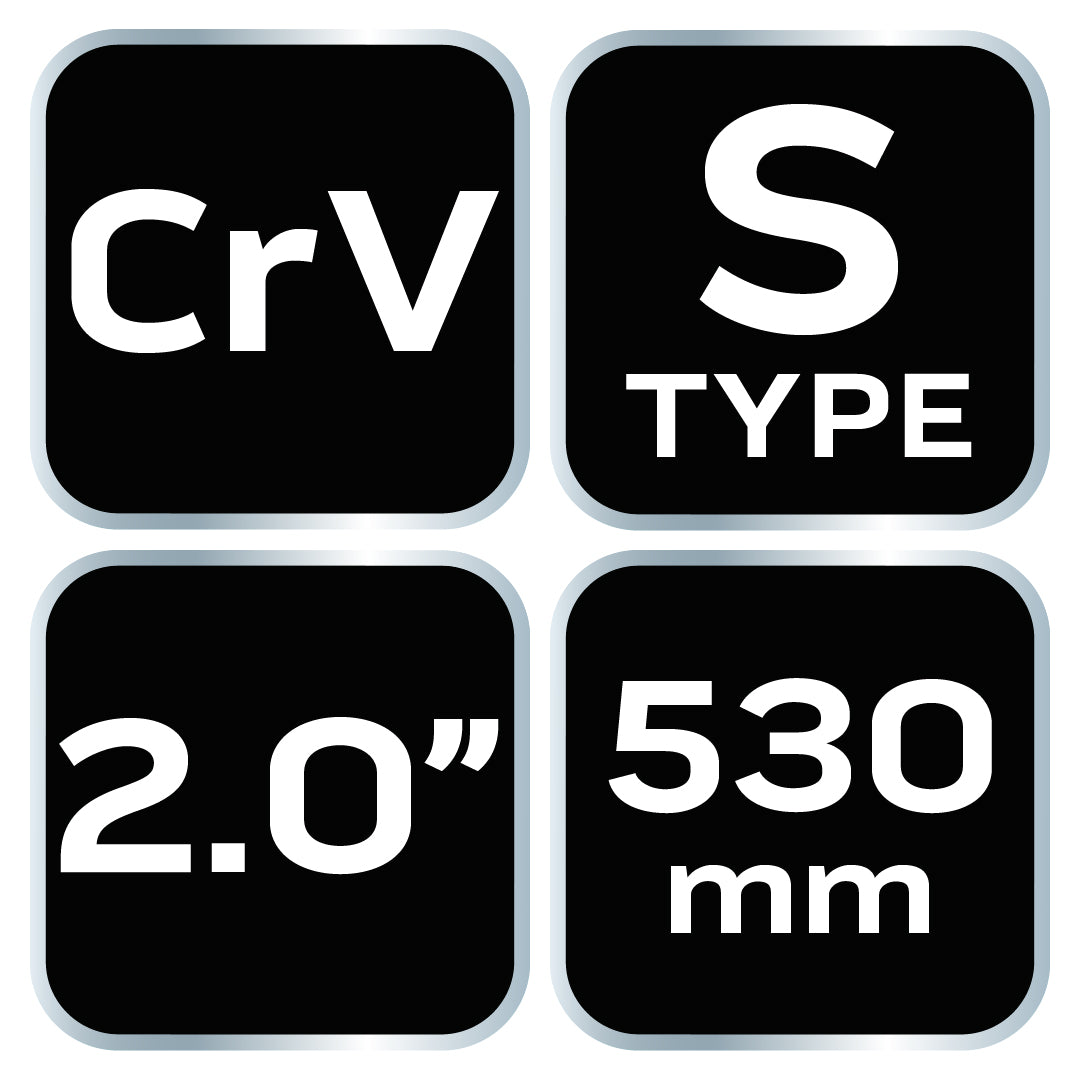 Kľúč na rúry typ „S“, 530 mm, 2,0" od NEO TOOLS nájdeš na naravis.sk