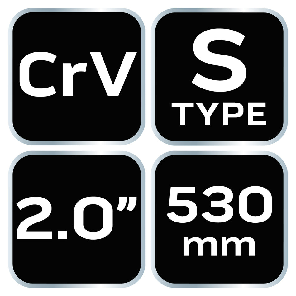 Kľúč na rúry typ „S“, 530 mm, 2,0" od NEO TOOLS nájdeš na naravis.sk