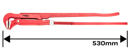 Kleště trubkové 90 st., 530 mm, 2.0" od NEO TOOLS nájdeš na naravis.sk