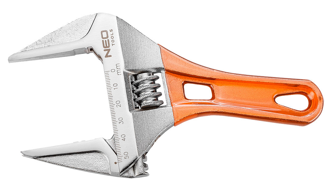 Nastaviteľný kľúč , krátky 185 mm, rozsah 0-53 mm od NEO TOOLS nájdeš na naravis.sk