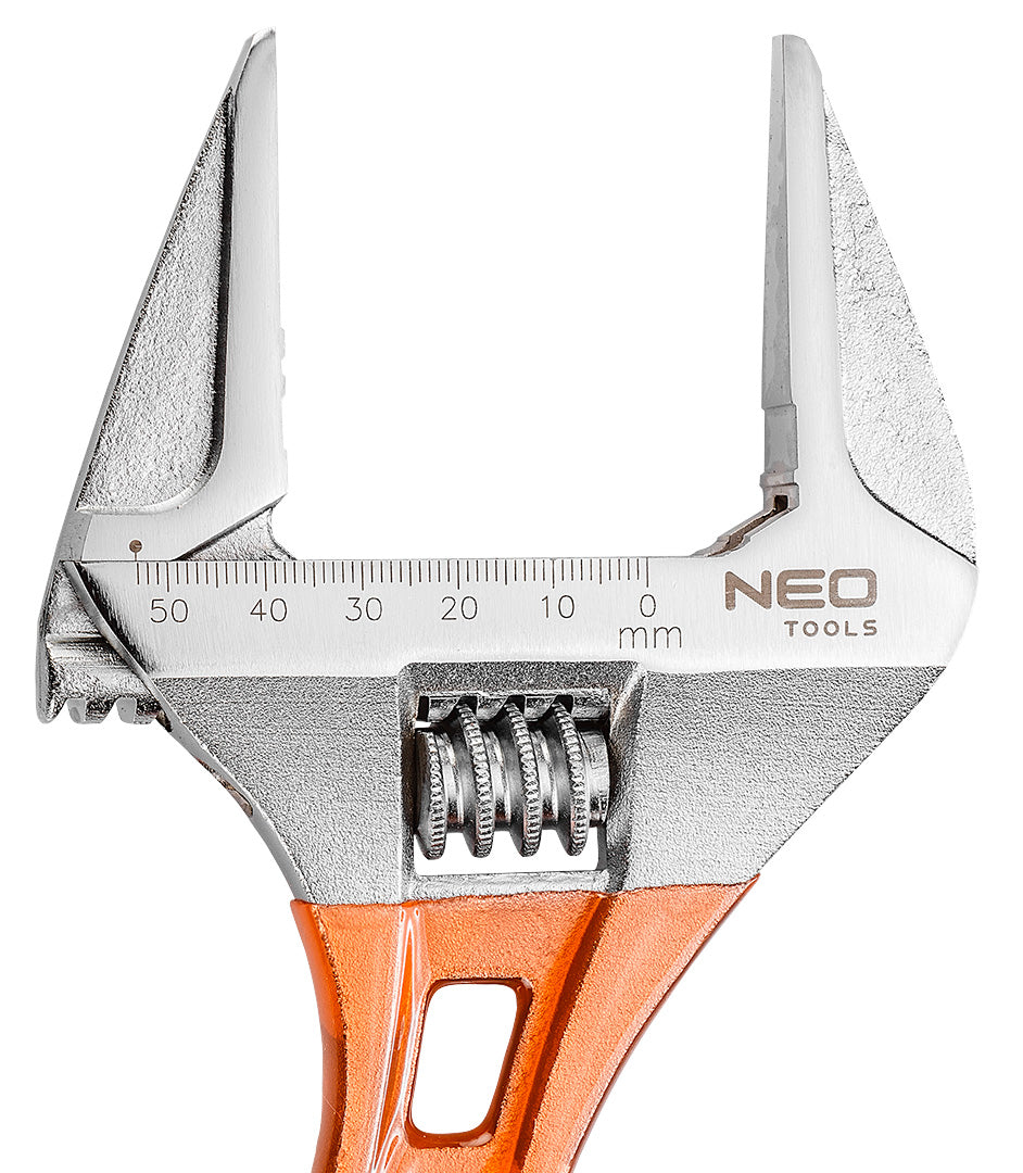 Nastaviteľný kľúč , krátky 185 mm, rozsah 0-53 mm od NEO TOOLS nájdeš na naravis.sk
