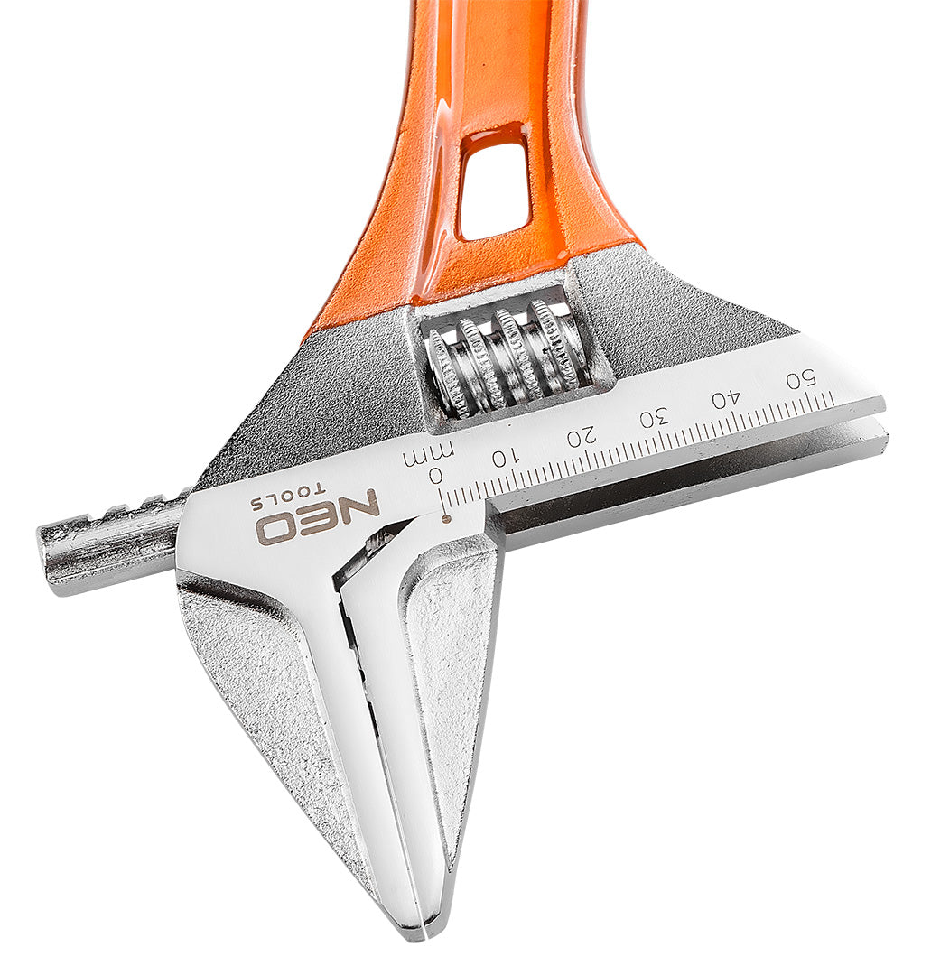 Nastaviteľný kľúč , krátky 185 mm, rozsah 0-53 mm od NEO TOOLS nájdeš na naravis.sk