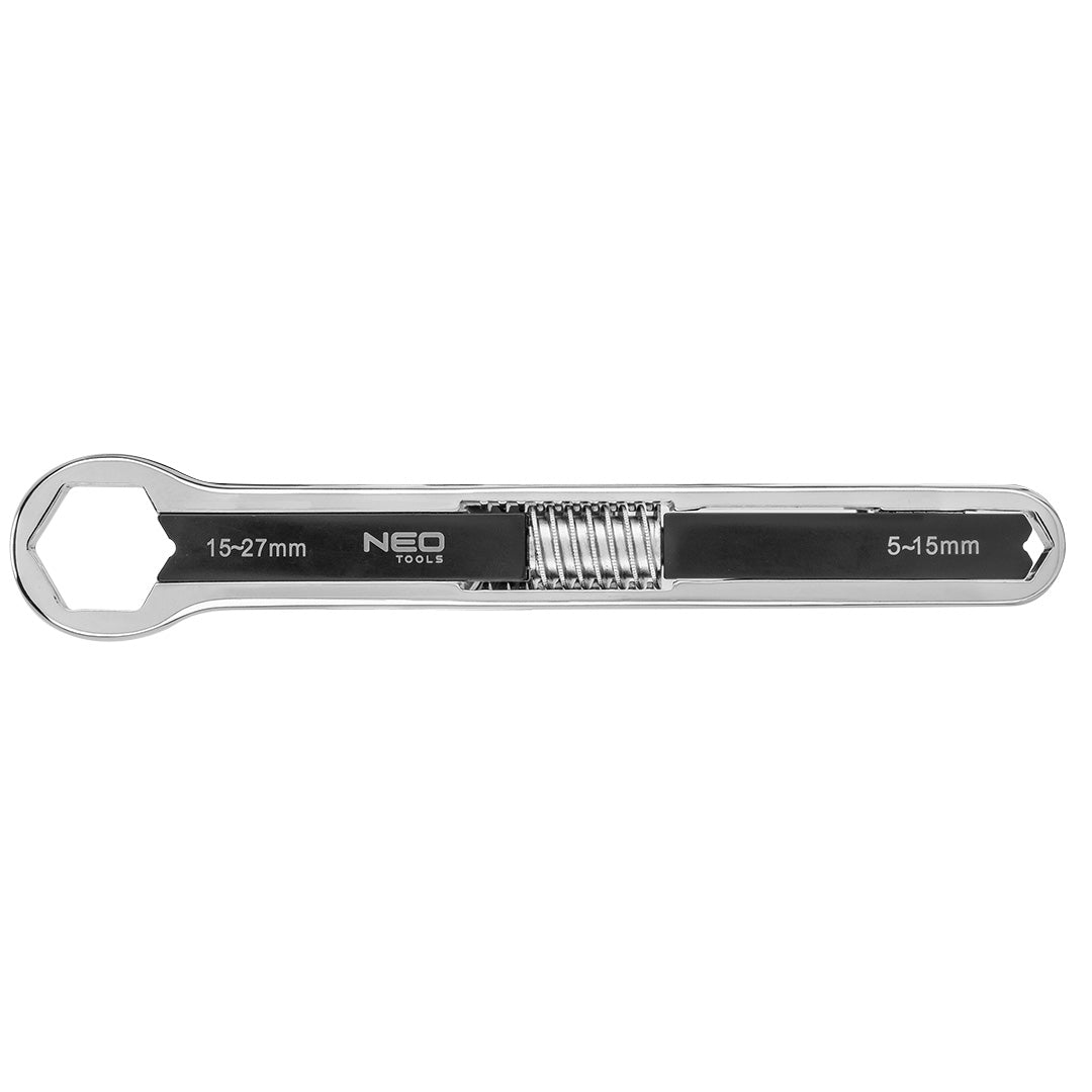 Nastaviteľný krúžkový kľúč, obojstranný 5 - 27 mm od NEO TOOLS nájdeš na naravis.sk