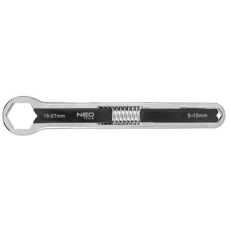 Nastaviteľný krúžkový kľúč, obojstranný 5 - 27 mm od NEO TOOLS nájdeš na naravis.sk