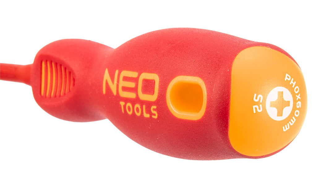 Skrutkovač krížový 1000V, PH0 x 60 mm, S2 od NEO TOOLS nájdeš na naravis.sk
