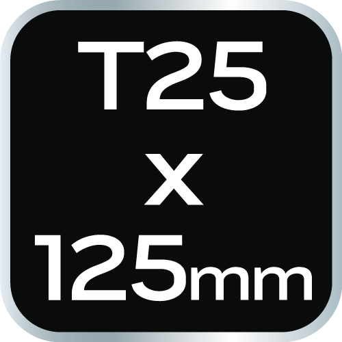 Skrutkovač Torx 1000V, T25 x 125 mm od NEO TOOLS nájdeš na naravis.sk