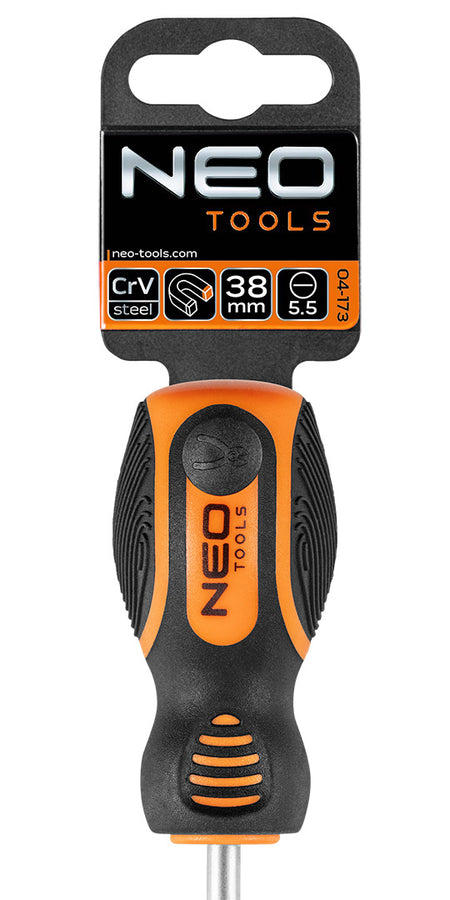 Skrutkovač plochý 5.5 x 38 mm od NEO TOOLS nájdeš na naravis.sk
