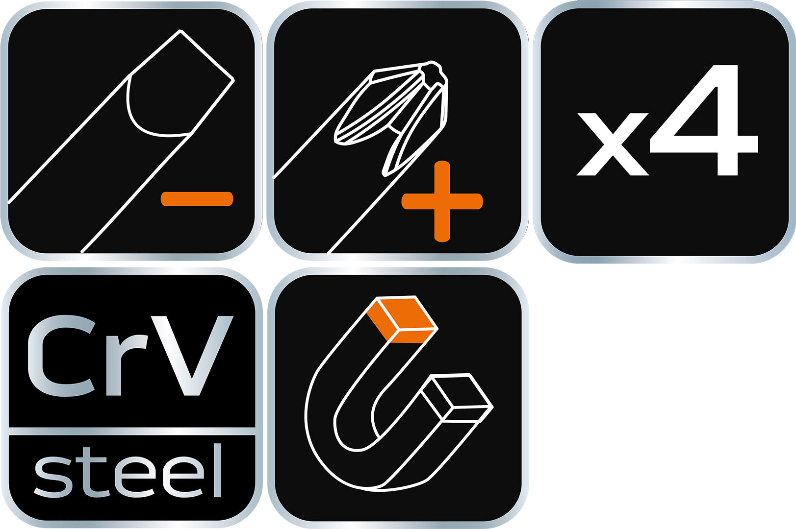 Skrutkovače, sada 4 od NEO TOOLS nájdeš na naravis.sk
