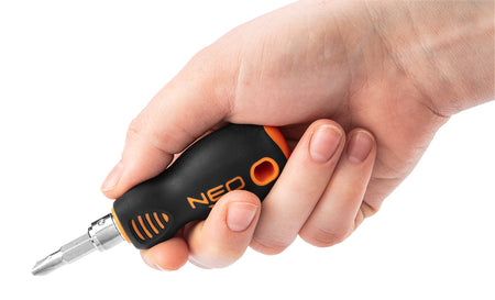 Obojstranný plochý skrutkovač 6,0 mm x PH2, CrV od NEO TOOLS nájdeš na naravis.sk