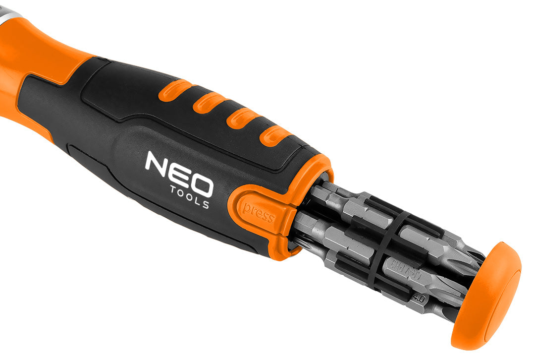 Sada račňových skrutkovačov a bitov 12 ks. od NEO TOOLS nájdeš na naravis.sk