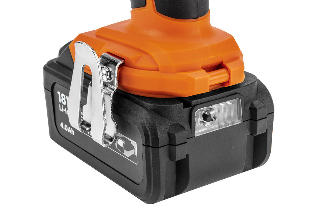 Sada elektrického náradia v taške, 18V vŕtačka/prístroj, 18V baterka, 4Ah akumulátor, nabíjačka, Termoska od NEO TOOLS nájdeš na naravis.sk