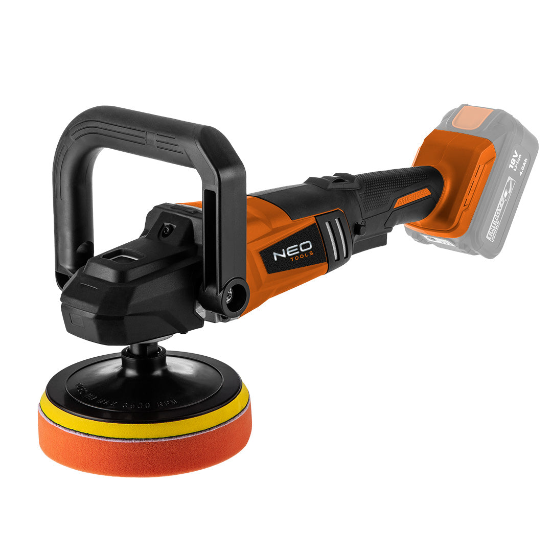 Energy+ 18V, Li-lon, M14 150 mm, 800-2300 ot/min, batéria nie je súčasťou dodávky od NEO TOOLS nájdeš na naravis.sk