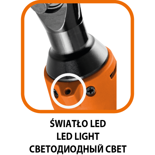 Energy+ 18V, Li-lon, 3/8" akumulátorová račňa, 1/2" adaptér bez batérie od NEO TOOLS nájdeš na naravis.sk