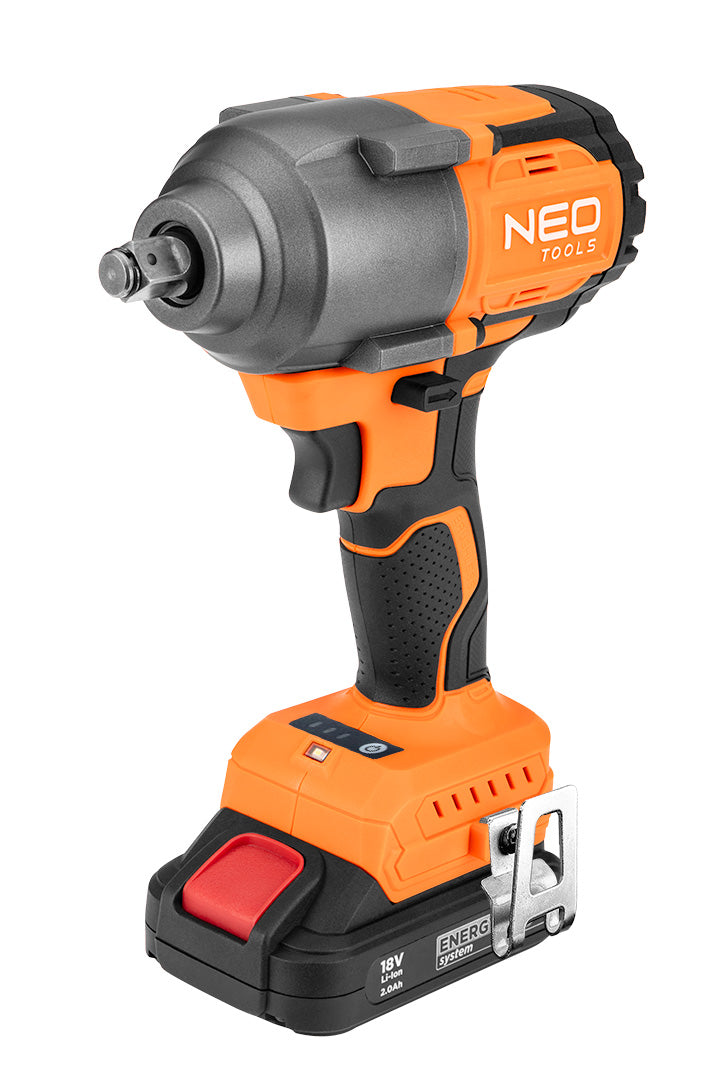 Bezkartáčový rázový kľúč 18 V, 850 Nm, ½", Energy+, bez batérie od NEO TOOLS nájdeš na naravis.sk