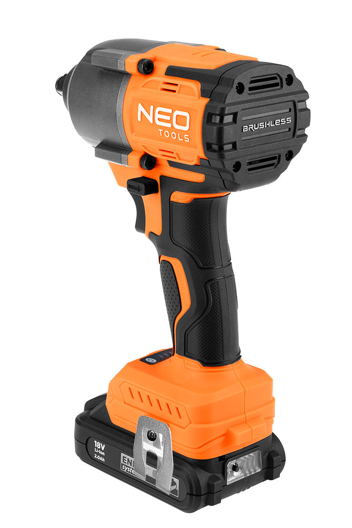 Bezkartáčový rázový kľúč 18 V, 850 Nm, ½", Energy+, bez batérie od NEO TOOLS nájdeš na naravis.sk