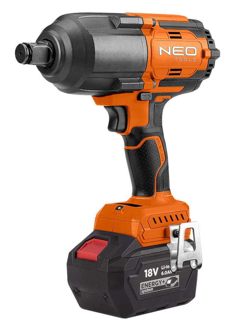 Rázový kľúč, bezkartáčový. 1100Nm Akumulátorový náradie Energy+ 18V od NEO TOOLS nájdeš na naravis.sk