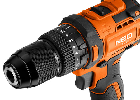 18 V bezkartáčová príklepová vŕtačka/šrotovník, 13 mm skľučovadlo, kompaktný, Energy+, bez akumulátora od NEO TOOLS nájdeš na naravis.sk