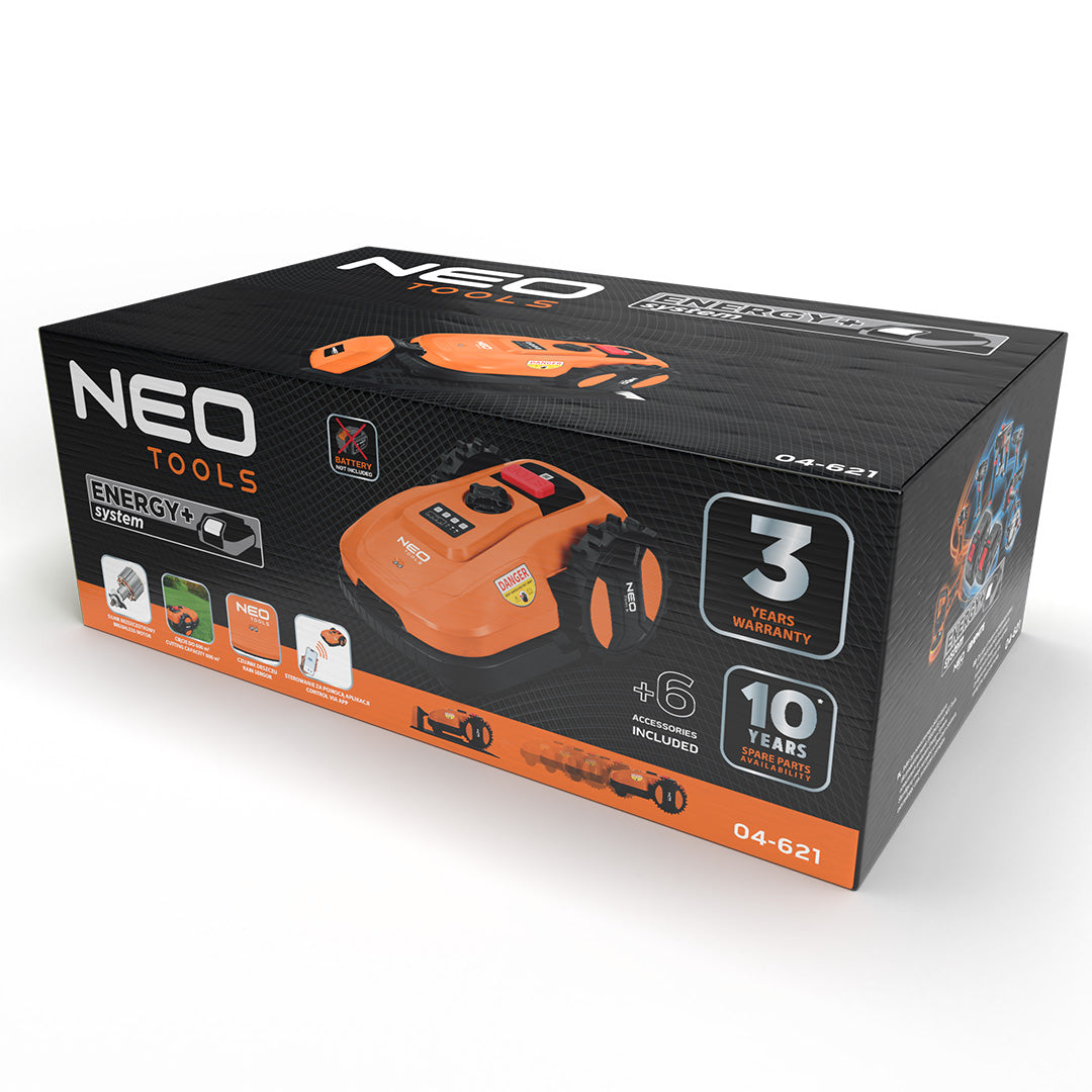 Robot na kosenie E+, bez batérie od NEO TOOLS nájdeš na naravis.sk