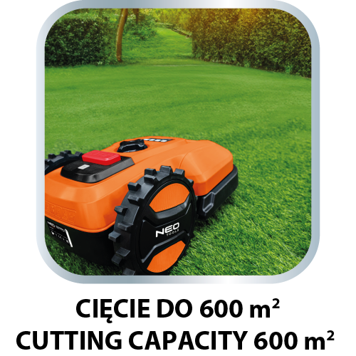 Robot na kosenie E+, bez batérie od NEO TOOLS nájdeš na naravis.sk