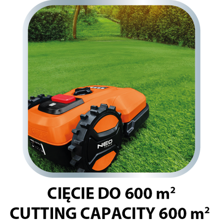 Robot na kosenie E+, bez batérie od NEO TOOLS nájdeš na naravis.sk