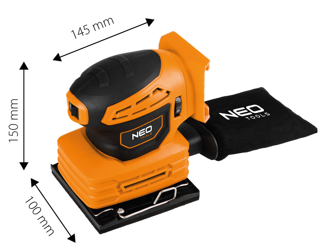 18V orbitálna brúska 3v1 Energy+, bez batérie od NEO TOOLS nájdeš na naravis.sk