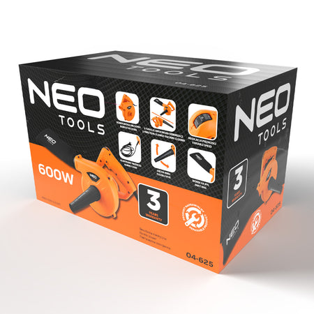 Dúchadlo 600 W od NEO TOOLS nájdeš na naravis.sk