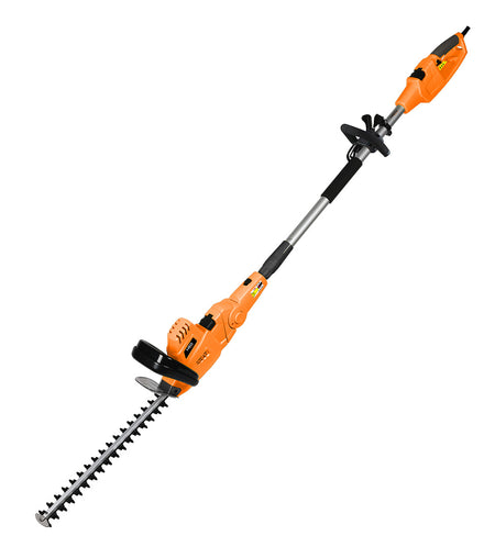 Záhradné náradie 2 v 1 s predlžovacím ramenom: reťazová píla 750 W 250 mm + nožnice na živý plot 550 W 460 mm od NEO TOOLS nájdeš na naravis.sk