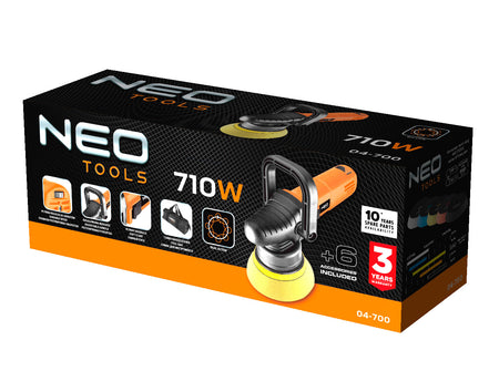 Leštička 710W, kotúč 125 mm, otáčky 2000-4600 ot/min od NEO TOOLS nájdeš na naravis.sk