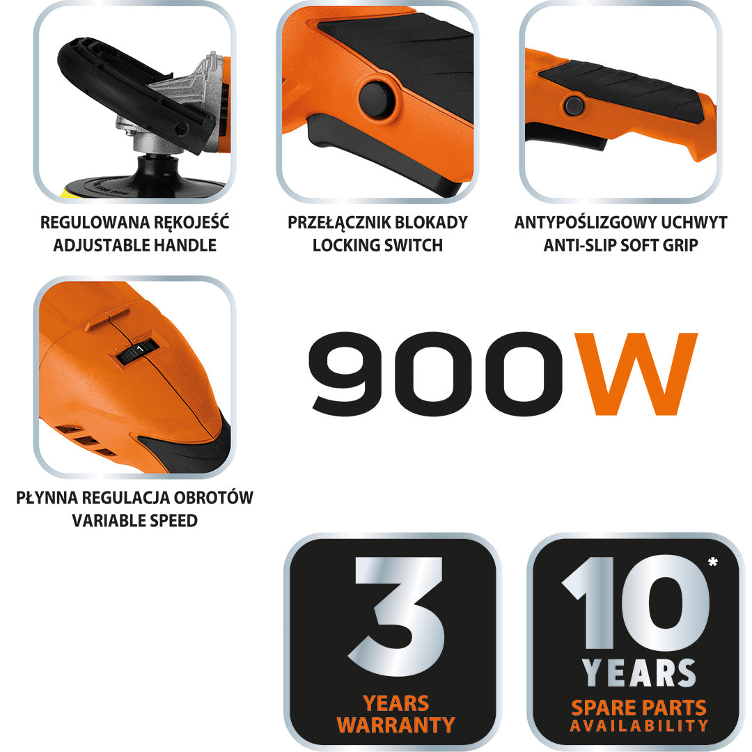 Leštička 900W, 150 mm od NEO TOOLS nájdeš na naravis.sk