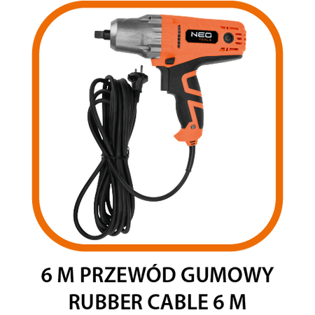 Rázový kľúč 450 W, 350 Nm od NEO TOOLS nájdeš na naravis.sk