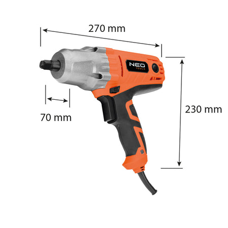 Rázový kľúč 450 W, 350 Nm od NEO TOOLS nájdeš na naravis.sk