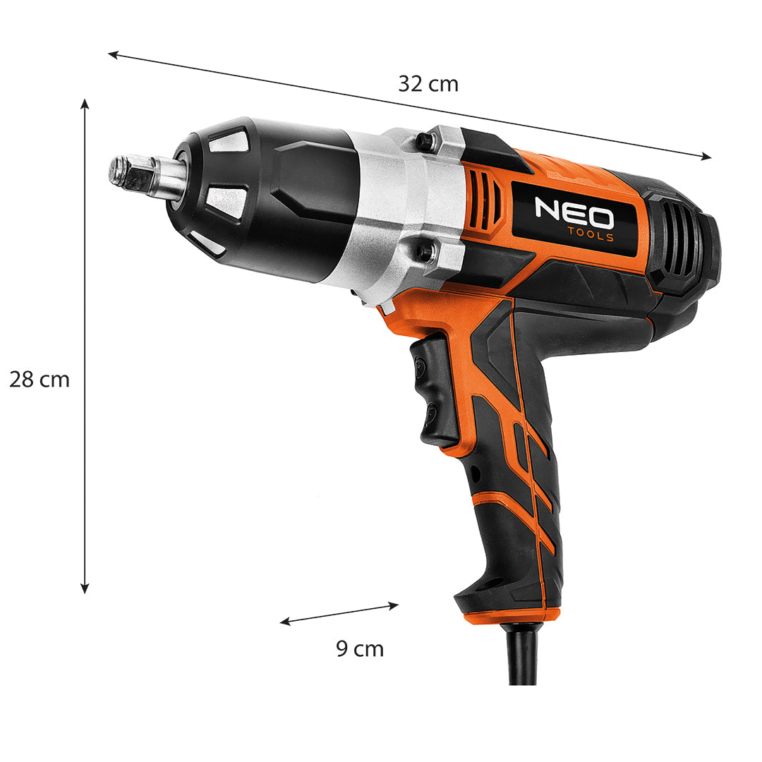 Rázový kľúč 1020W, 950 Nm od NEO TOOLS nájdeš na naravis.sk