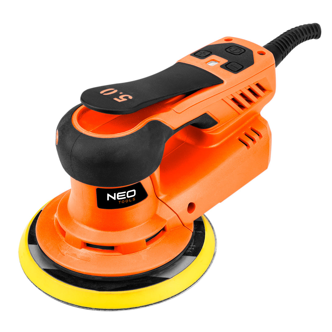 Náhodná orbitálna brúska 350W, 150mm od NEO TOOLS nájdeš na naravis.sk
