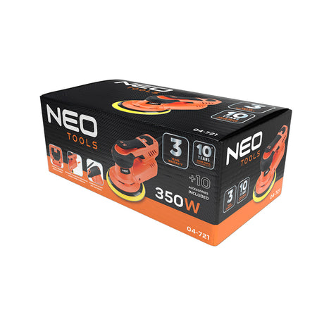 Náhodná orbitálna brúska 350W, 150mm od NEO TOOLS nájdeš na naravis.sk
