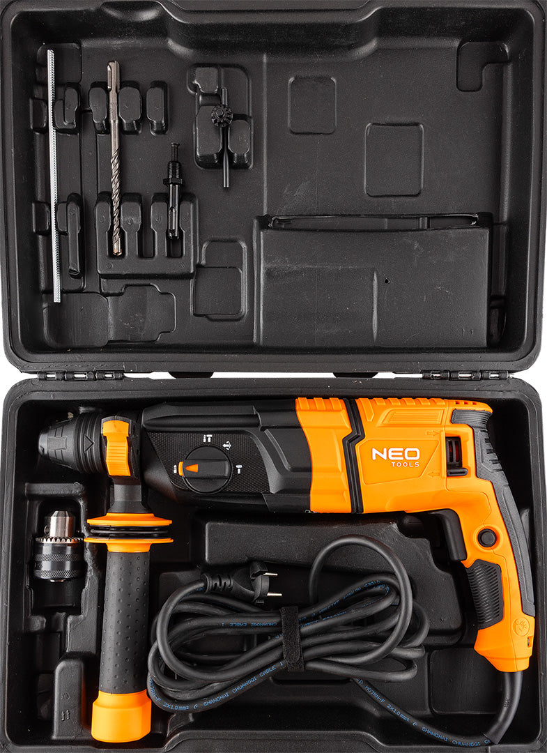 Vŕtacie kladivo 900W, SDS+ od NEO TOOLS nájdeš na naravis.sk