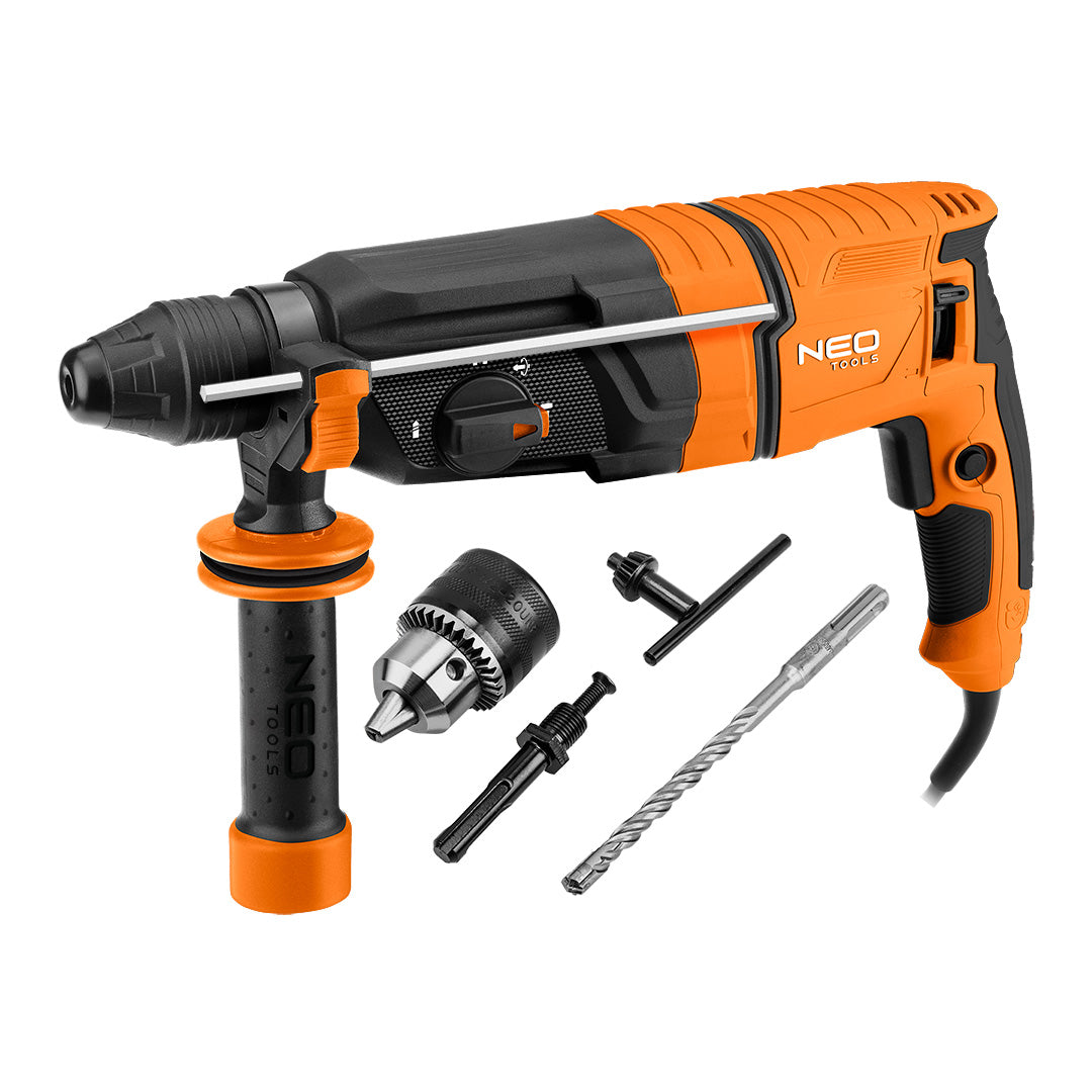 Vŕtacie kladivo 900W, SDS+ od NEO TOOLS nájdeš na naravis.sk