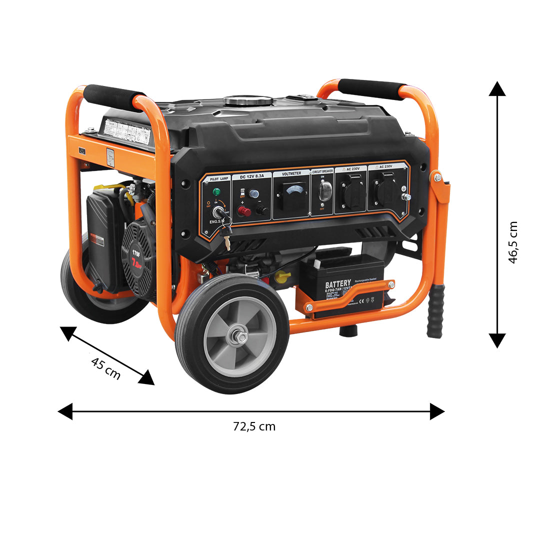 Generátorová súprava 2800W - 3000W od NEO TOOLS nájdeš na naravis.sk