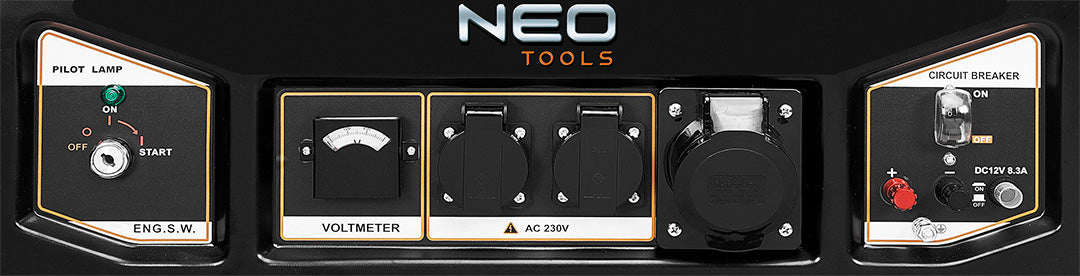 Generátorová súprava 6000W - 6500W od NEO TOOLS nájdeš na naravis.sk