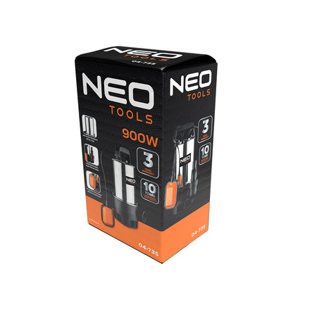 Ponorné čerpadlo na špinavú vodu 900W od NEO TOOLS nájdeš na naravis.sk