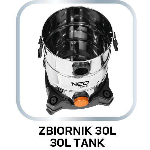 Hoover 1400W, 30l od NEO TOOLS nájdeš na naravis.sk
