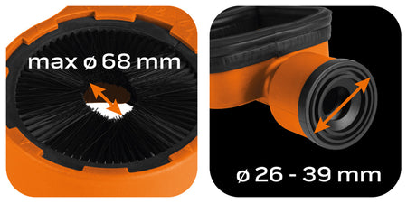 Odsávanie prachu pre vysávač 70 mm od NEO TOOLS nájdeš na naravis.sk
