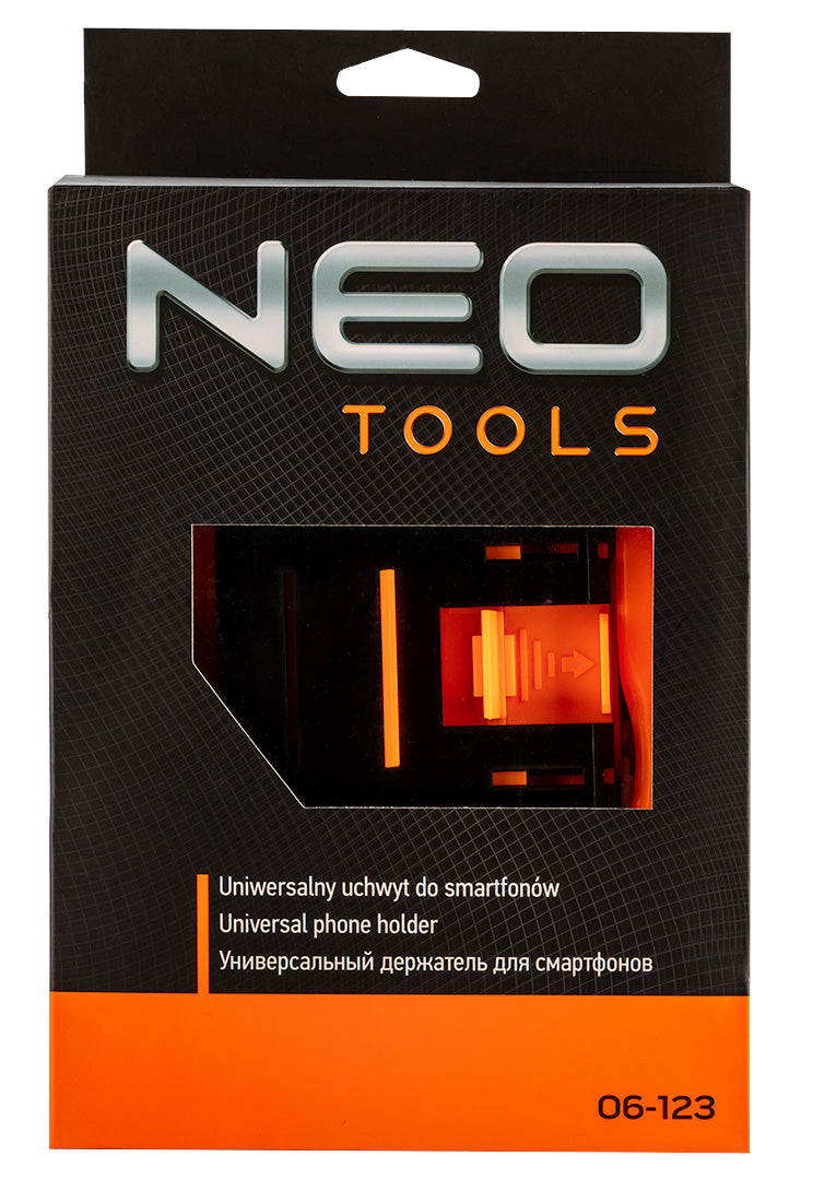 Univerzálny držiak na smartfóny od NEO TOOLS nájdeš na naravis.sk