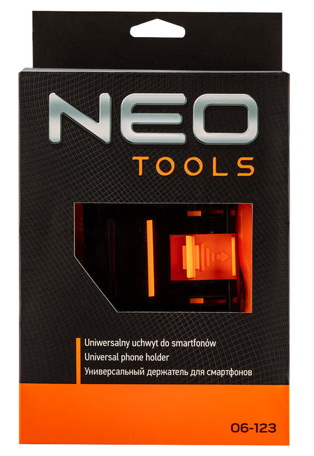 Univerzálny držiak na smartfóny od NEO TOOLS nájdeš na naravis.sk