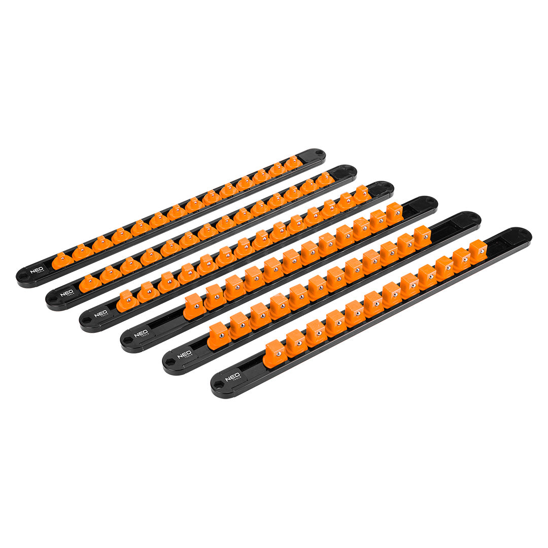 Držiaky adaptérov 1/4", 3/8", 1/2" - sada 6 ks. od NEO TOOLS nájdeš na naravis.sk