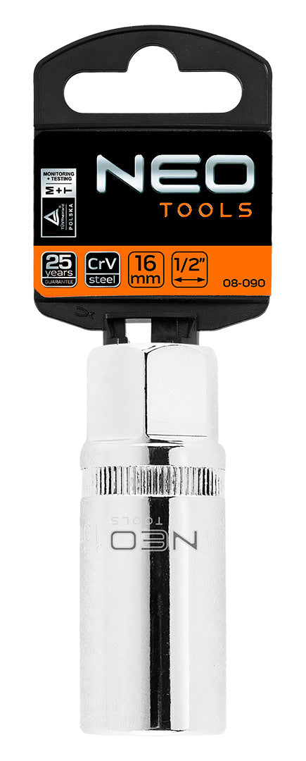 Sviečková gola hlavica 1/2", 16 mm od NEO TOOLS nájdeš na naravis.sk