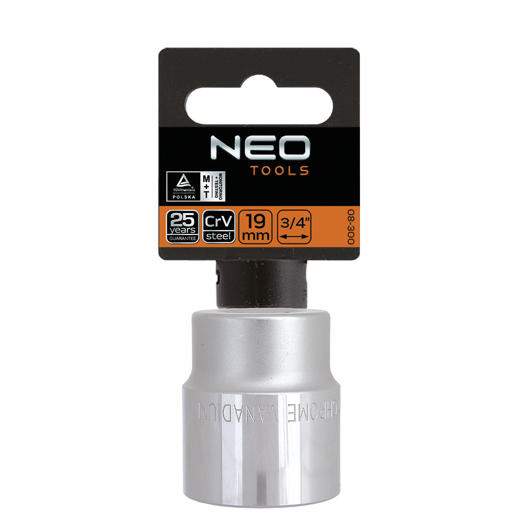 Gola hlavica 6 hranná, 3/4", 21 mm od NEO TOOLS nájdeš na naravis.sk