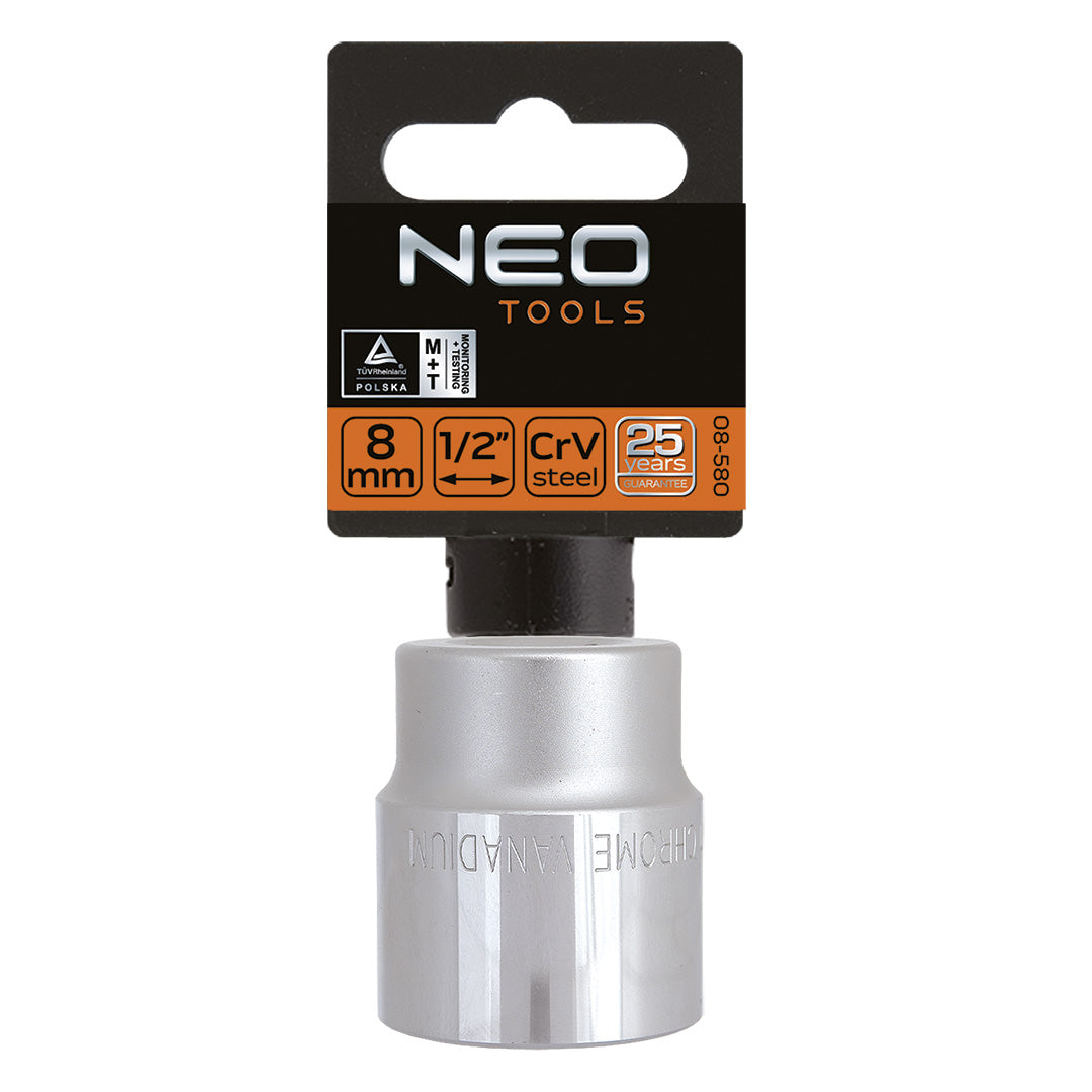 Gola hlavica 1/2", 8 mm od NEO TOOLS nájdeš na naravis.sk