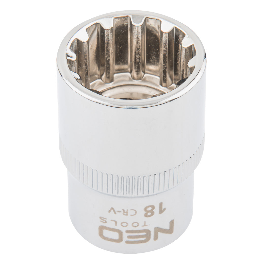Gola hlavica 1/2", 18 mm od NEO TOOLS nájdeš na naravis.sk
