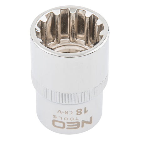 Gola hlavica 1/2", 18 mm od NEO TOOLS nájdeš na naravis.sk